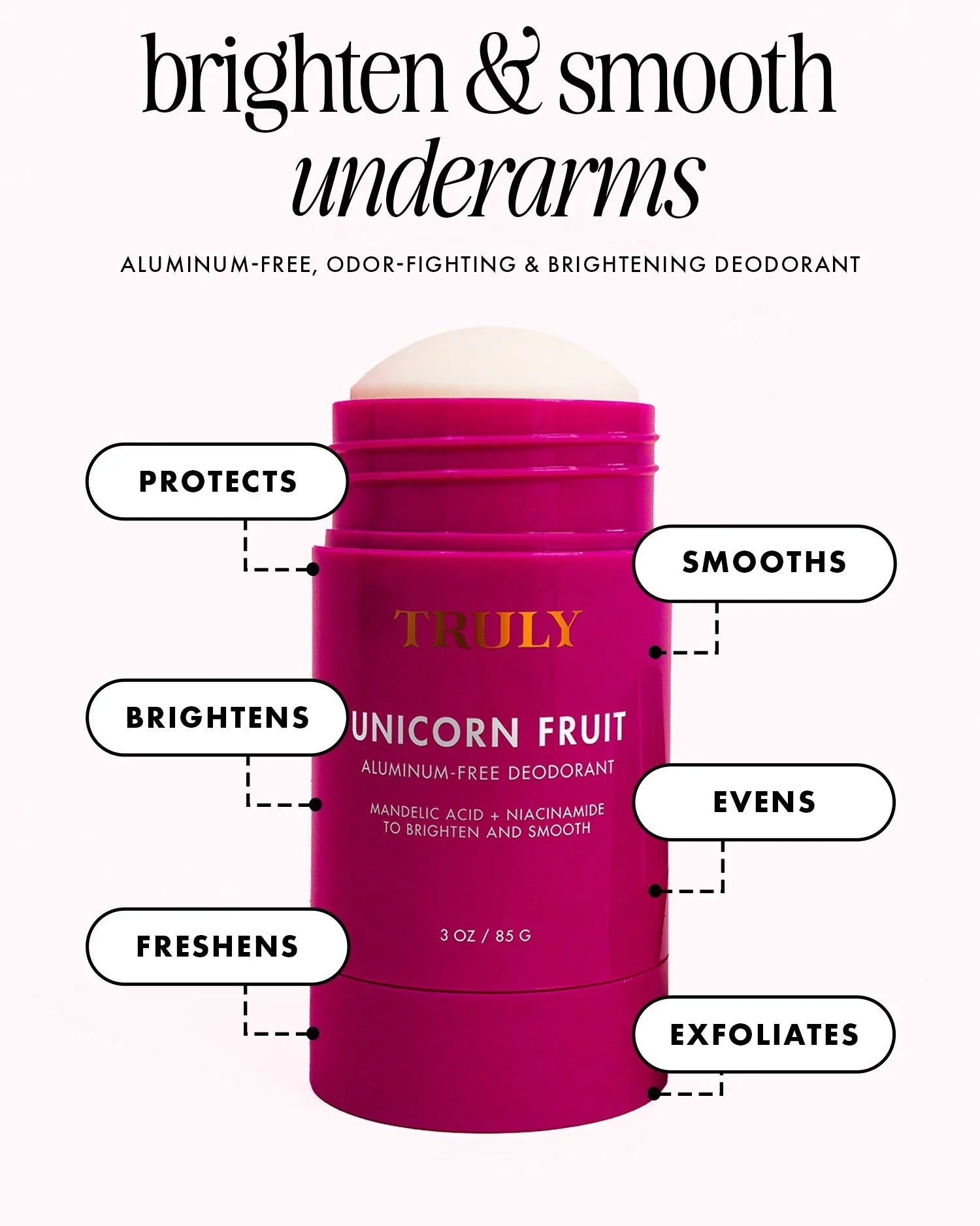 Unicorn Fruit Skin Brightening and Smoothing Deodorant