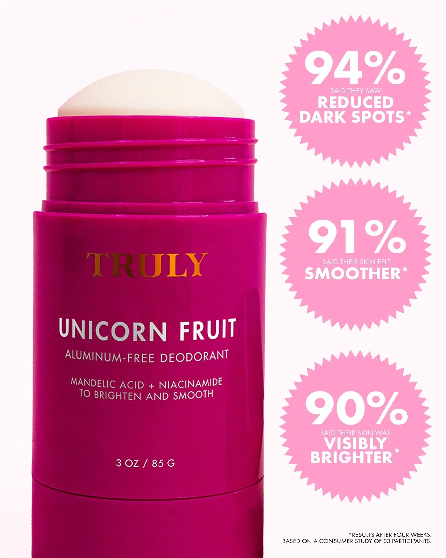 Unicorn Fruit Skin Brightening and Smoothing Deodorant