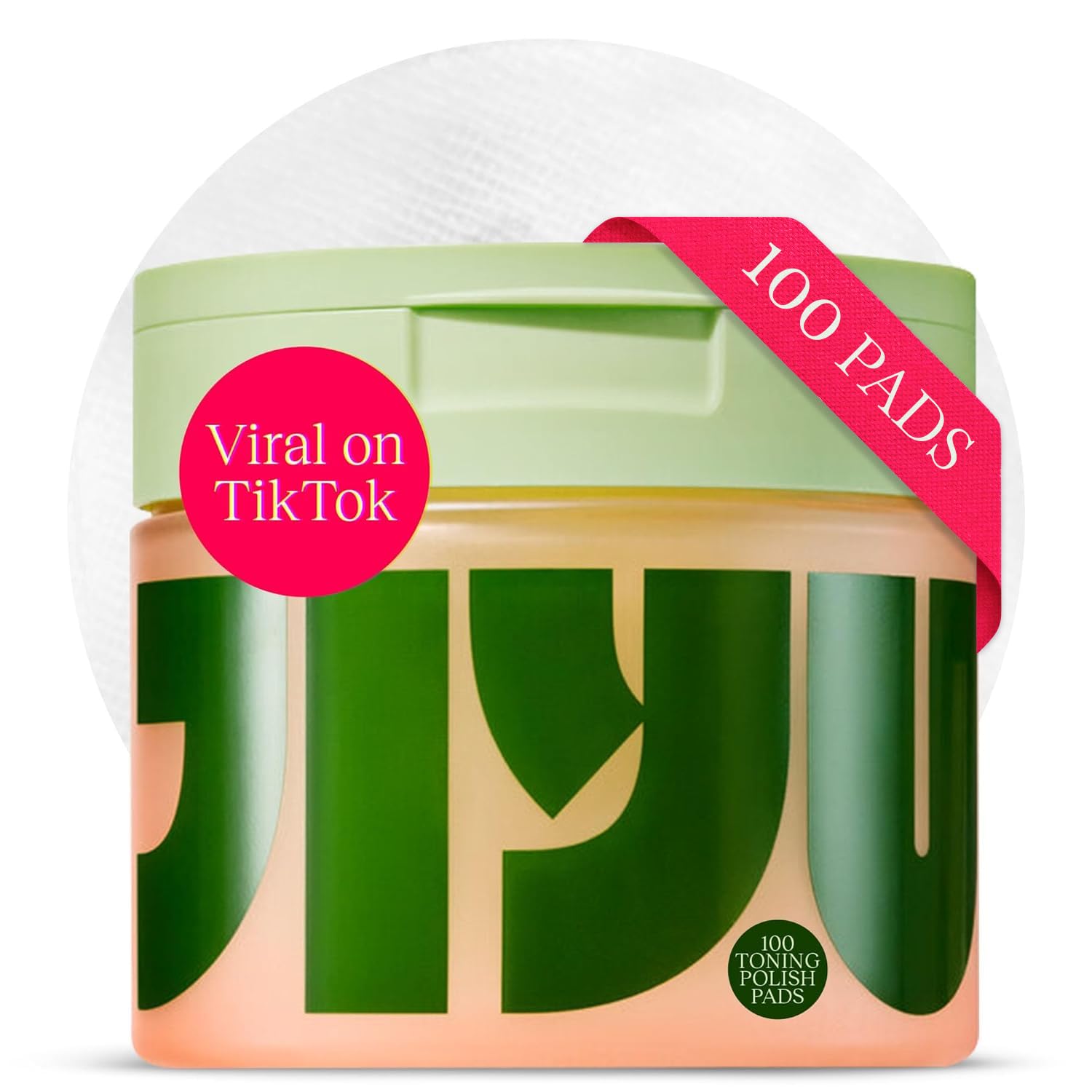 Jiyu Korean Skincare Anti-Aging, Dark Spot & Wrinkle Minimizing Toner Pads